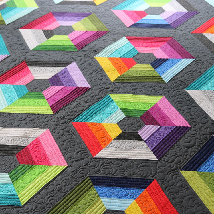 Calippo Quilt Kit by Carolyn Murfitt Kit Includes: Pattern and all fabrics ...