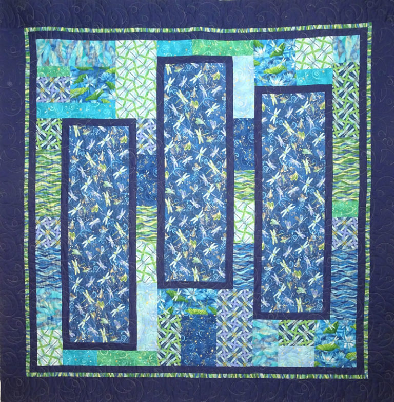 Dragonfly Dance Quilt Kit Patchwork with Gail B Patchwork with Gail B