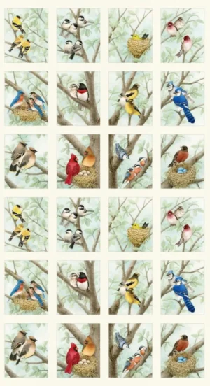 Beautiful Birds Panel