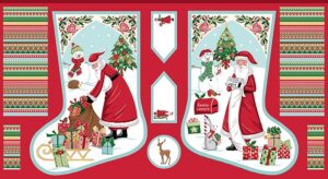 Christmas Wishes 'Stocking' Panel