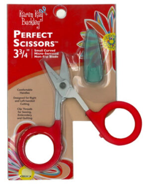 Karen Kay Buckley Perfect Scissors - Small Curved 'Red' (3 ¾")