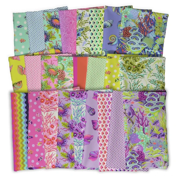 Floral Reef Fat Quarter Bundle (25 Pieces) - Patchwork with Gail B ...