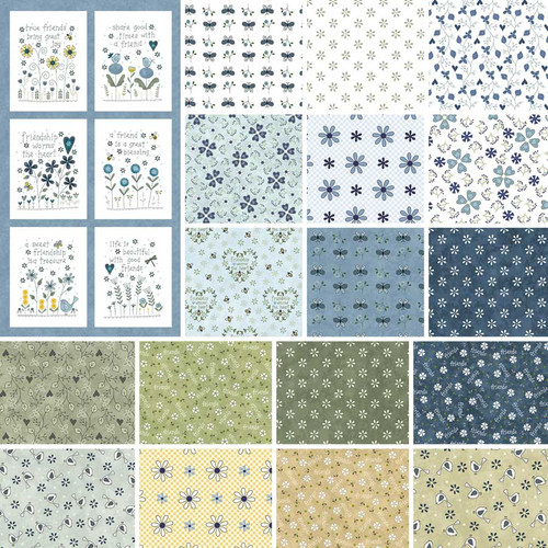 Friendship Garden Fat Quarter Bundle