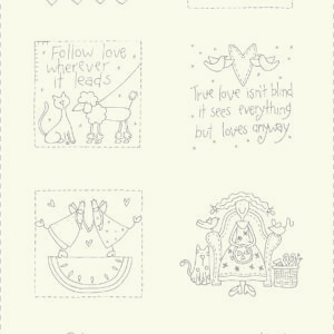 Handy Stitches Stitchery Panel