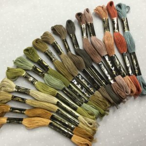 The Goat, The Goose & A Cow Called Bruce DMC Thread Pack (16 Threads)