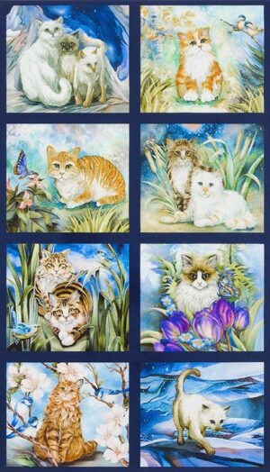 Be Pawsitive 'Cats in the Garden' Panel