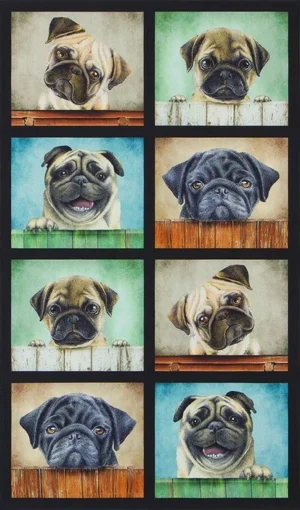 Whiskers & Tails 'Dogs' Panel
