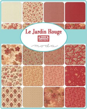 Le Jardin Rouge Fat Quarter Bundle